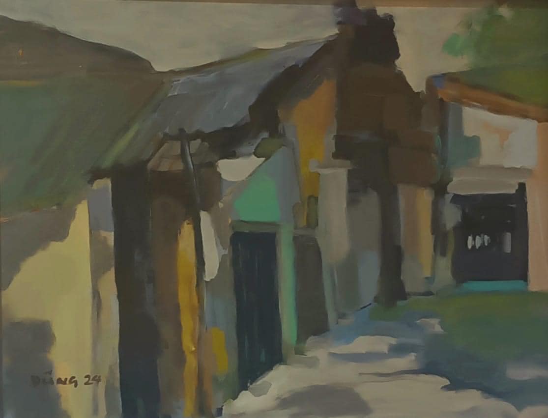 'Hanoi Streets in Bui Le Dzung’s Paintings'